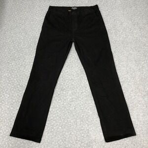 Altamont Pants Mens 34x32 Black A/1989 Classic Straight Chino Stretch Casual